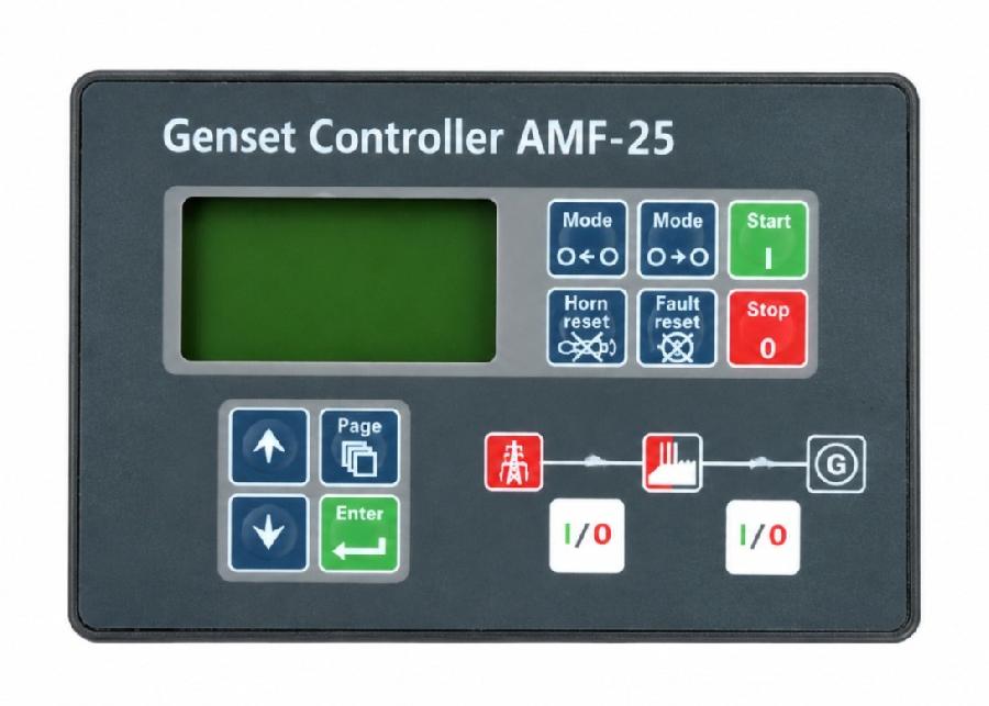 CONTROL GRUPO ELECTROGENO Y ATS Comp. COMAP AMF25 NT 
