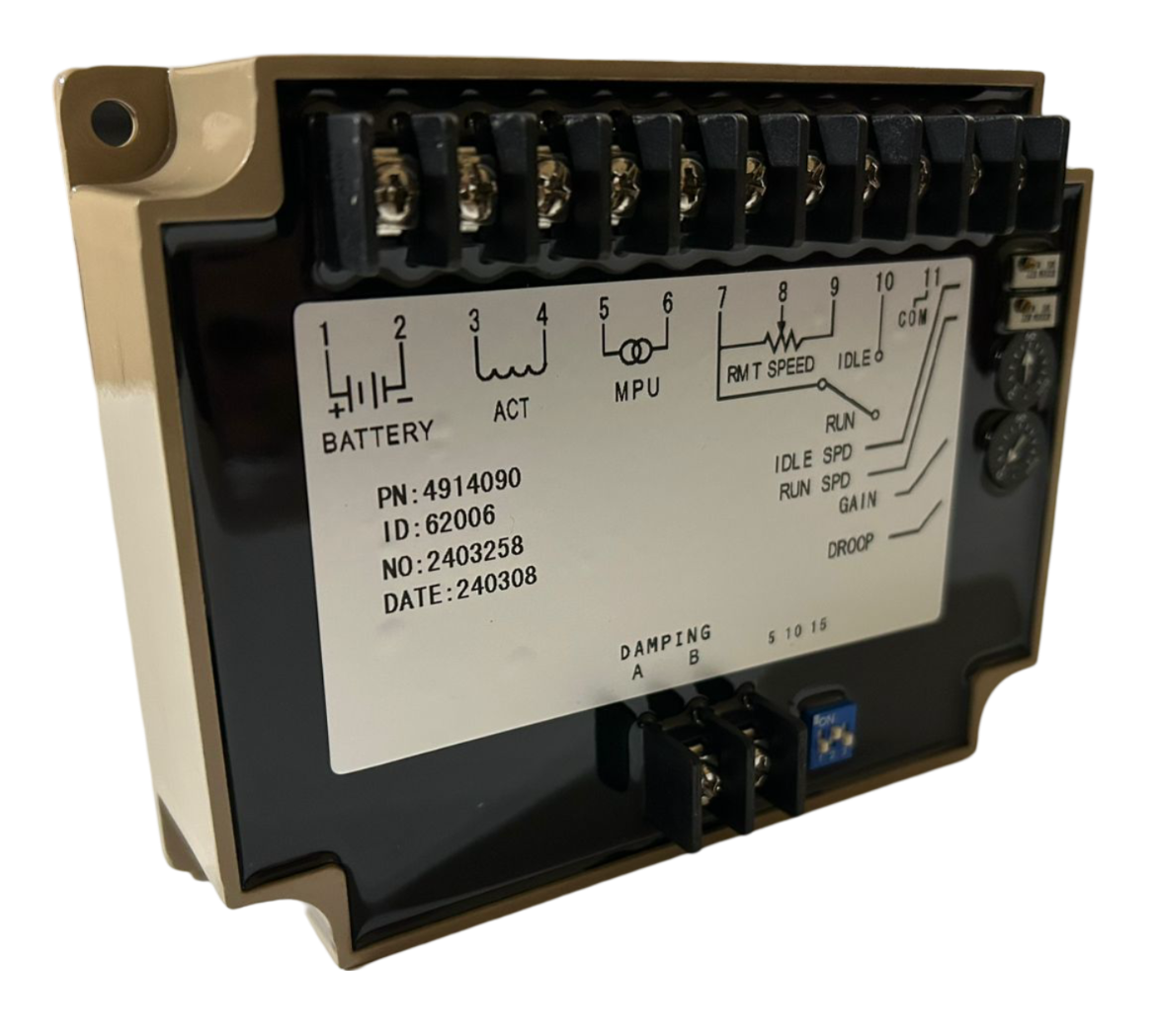 MODULO CONTROL DE VELOCIDAD GOBERNADOR/GOVERNADOR COMPATIBLE CUMMINS 4914090