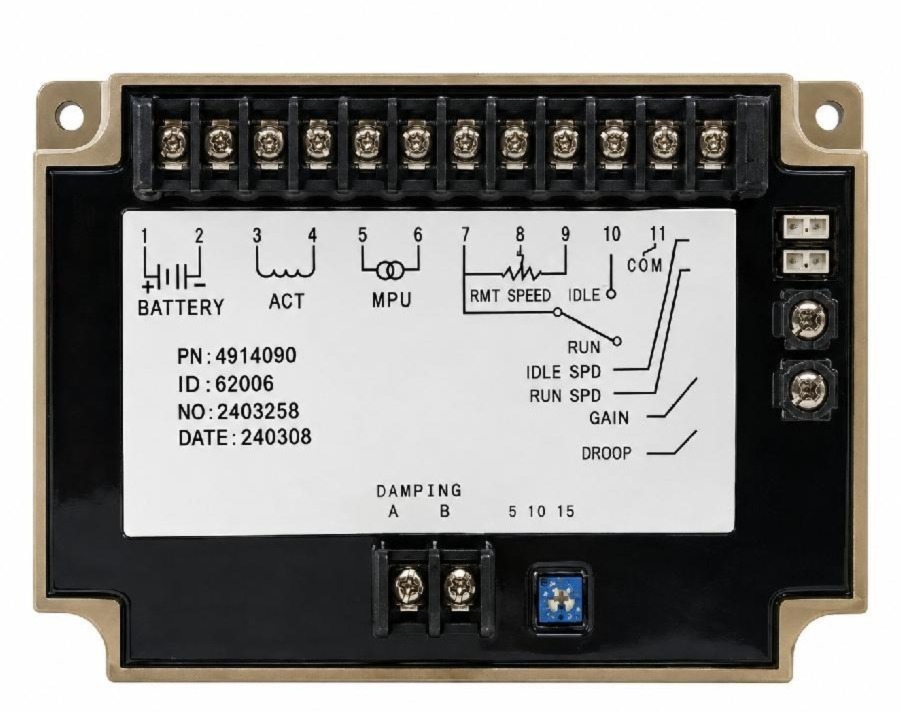 MODULO CONTROL DE VELOCIDAD GOBERNADOR/GOVERNADOR COMPATIBLE CUMMINS 4914090