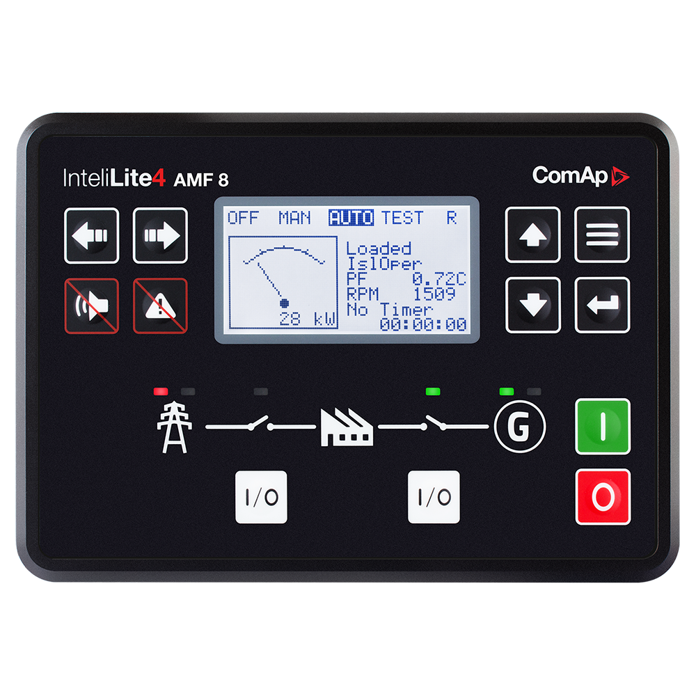 MODULO CONTROLADOR PARA GRUPO ELECTROGENO Y ATS COMAP INTELILITE4  AMF 8 