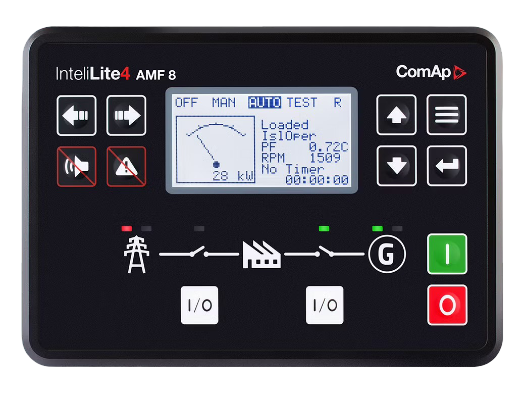CONTROL PARA GRUPO ELECTROGENO Y ATS COMAP INTELILITE4  AMF 8 