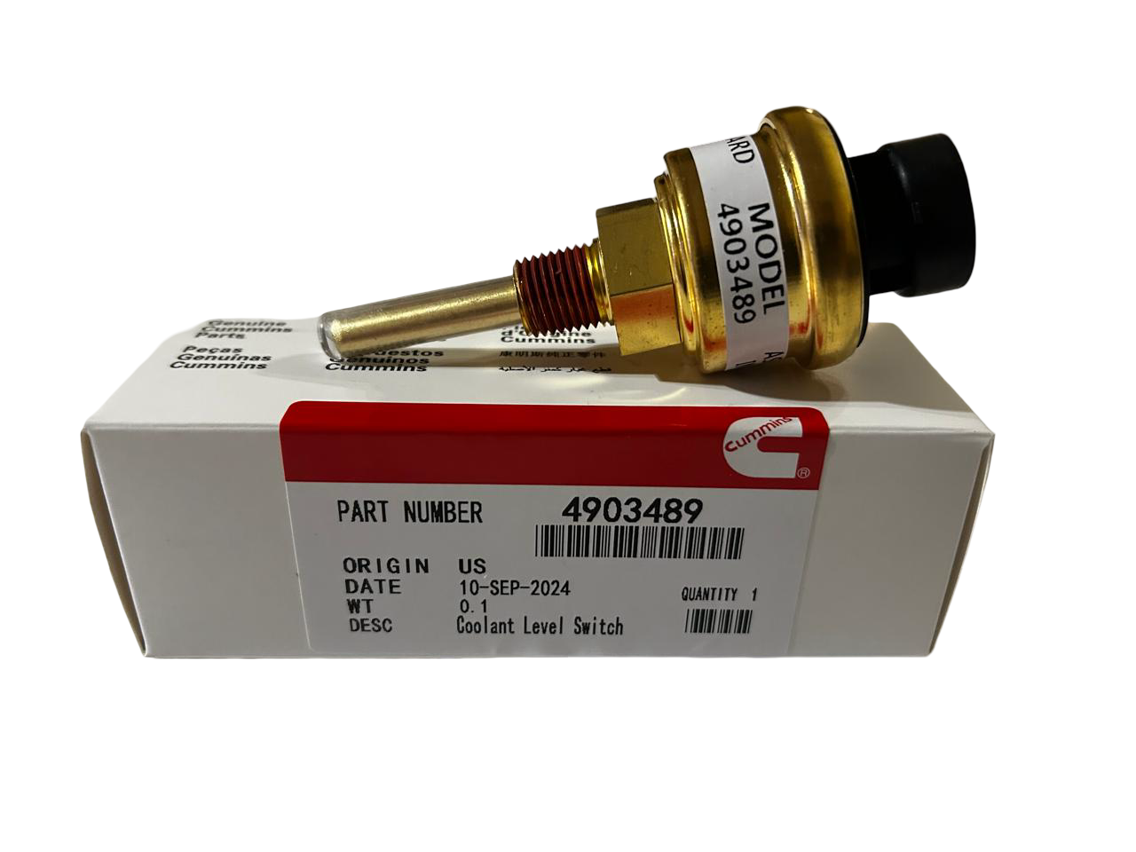 SENSOR NIVEL REFRIGERANTE P/N 4903489 Reemplazo 0193-0468 / A055G562