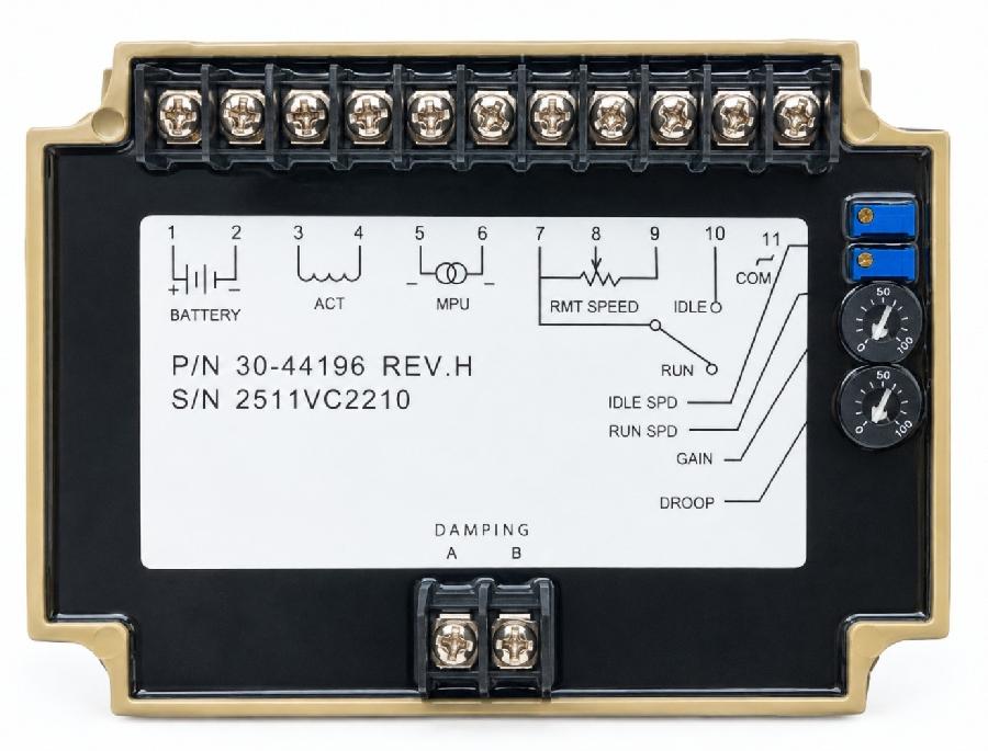 MODULO CONTROL DE VELOCIDAD GOBERNADOR/GOVERNADOR COMPATIBLE CUMMINS 3044196